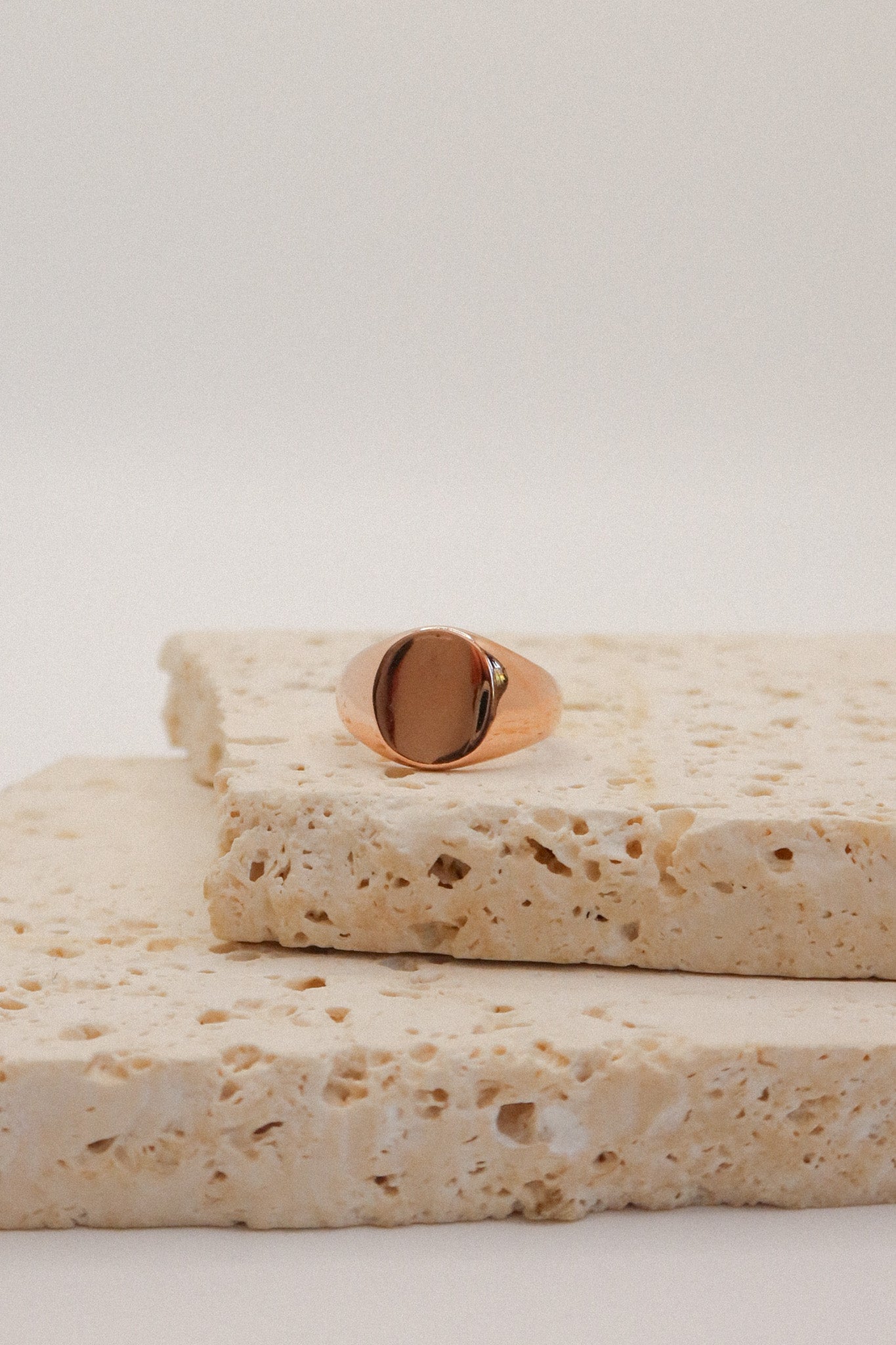 9ct Rose Gold Signet Ring