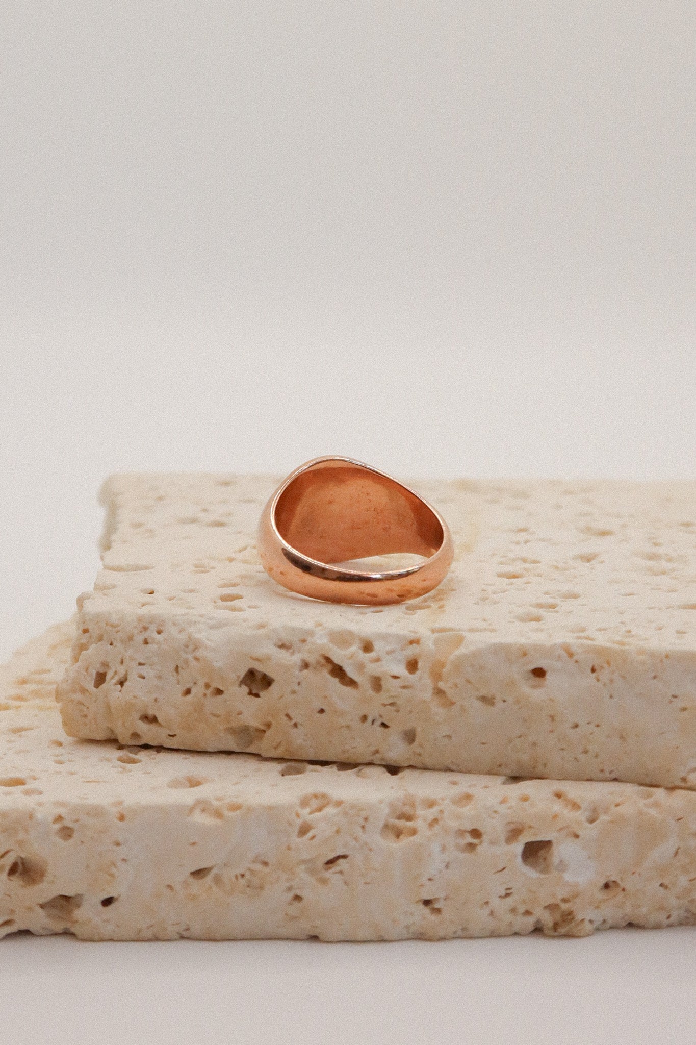 9ct Rose Gold Signet Ring