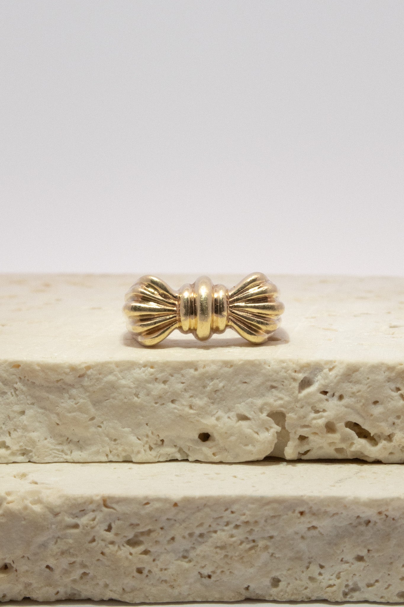 9ct Yellow Gold Bow Ring