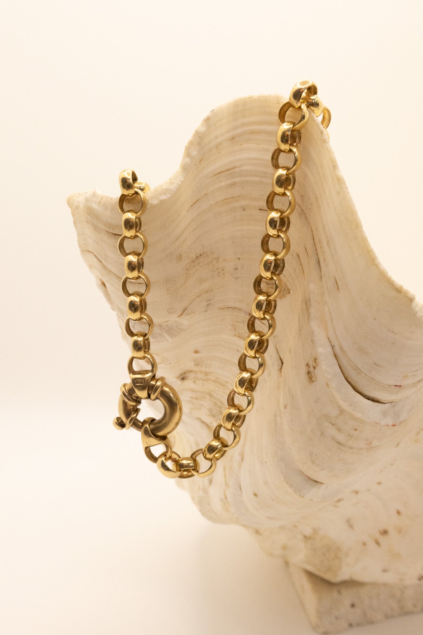 9ct Yellow Gold Heavy Rolo Chain