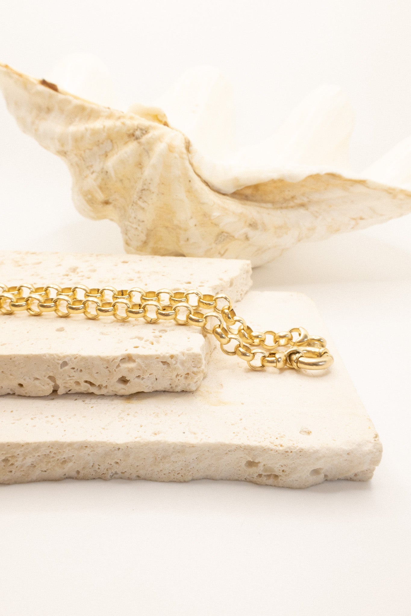 9ct Yellow Gold Rolo Chain