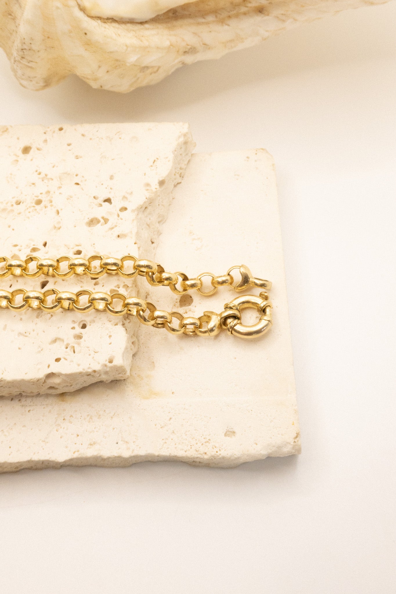 9ct Yellow Gold Rolo Chain